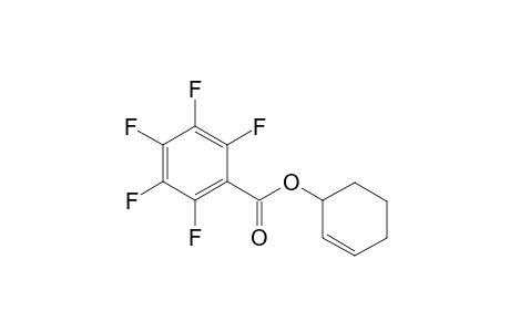 Cyclohex-2-enyl 2,3,4,5,6-pentafluorobenzoate