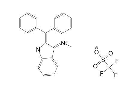 5-N-METHYL-11-PHENYLBENZO-DELTA-CARBOLINIUM-TRIFLATE