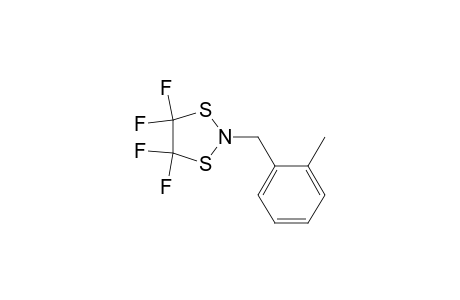 4,4,5,5-tetrafluoro-2-(2-methylbenzyl)-1,3,2-dithiazolidine