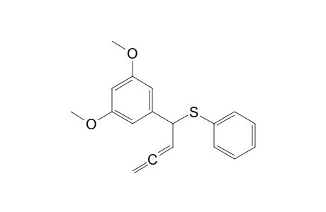 (1-(3,5-Dimethoxyphenyl)buta-2,3-dienyl)(phenyl)sulfane