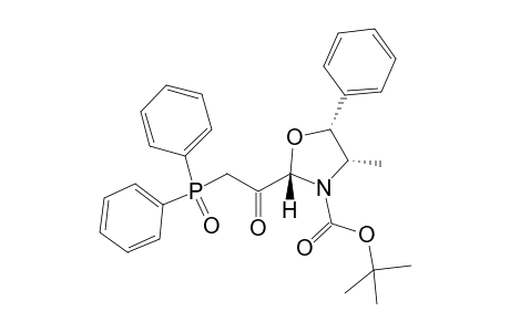 (2S,4S,5R)-2-(2'-Diphenylphosphinoylethyl-1'-oxo)-4-methyl-5-phenyl-3-tert-butoxycarbonyloxazolidine