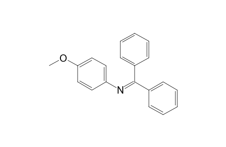 Benzenamine, N-(diphenylmethylene)-4-methoxy-