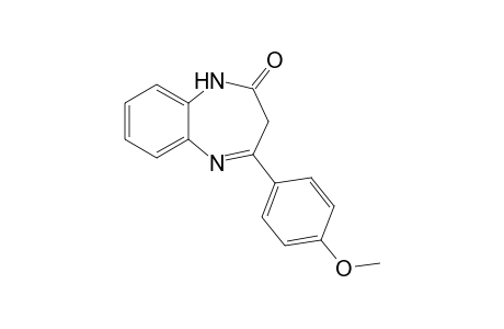 4-(4-methoxyphenyl)-1,3-dihydro-1,5-benzodiazepin-2-one