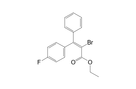 Ethyl (E)-2-bromo-3-(4-fluorophenyl)-3-phenylpropenoate