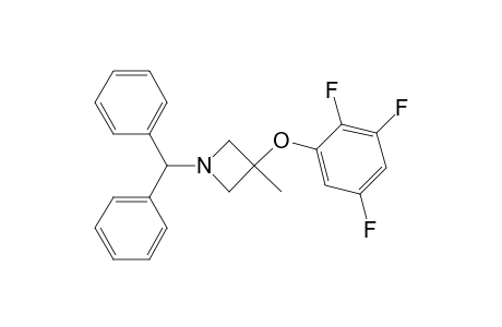 1-(diphenylmethyl)-3-methyl-3-(2,3,5-trifluorophenoxy)azetidine