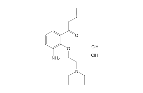3'-AMINO-2'-[2-(DIETHYLAMINO)ETHOXY]BUTYROPHENONE, DIHYDROCHLORIDE