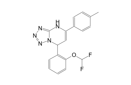 tetrazolo[1,5-a]pyrimidine, 7-[2-(difluoromethoxy)phenyl]-4,7-dihydro-5-(4-methylphenyl)-
