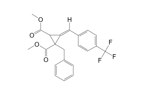 DIMETHYL-(Z)-1-BENZYL-3-(4-TRIFLUOROMETHYLPHENYLMETHYLENE)-CYCLOPROPANE-TRANS-1,2-DICABOXYLATE