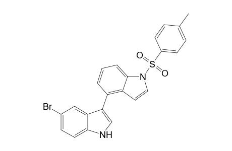 5-Bromo-1'-[4-methylphenyl)sulfonyl]-3,4'-bi-1H-indole