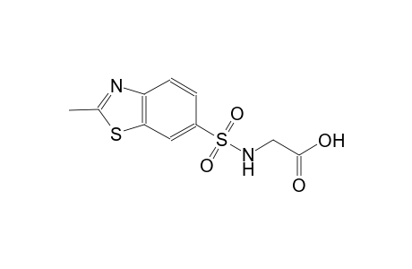 acetic acid, [[(2-methyl-6-benzothiazolyl)sulfonyl]amino]-