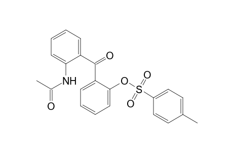 Acetamide, N-[2-[2-[[(4-methylphenyl)sulfonyl]oxy]benzoyl]phenyl]-