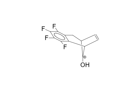 8-HYDROXY-3,4-TETRAFLUOROBENZOBICYCLO[3.2.1]OCTA-3,6-DIEN-8-YL CATION