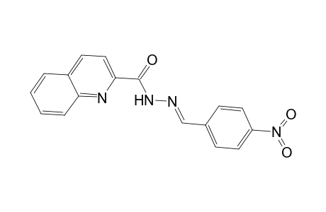 N'-[(E)-(4-Nitrophenyl)methylidene]-2-quinolinecarbohydrazide