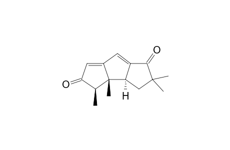 (3R,3aR,3bS)-3,3a,5,5-tetramethyl-3b,4-dihydro-3H-cyclopenta[a]pentalene-2,6-dione