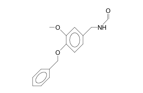 4-Benzyloxy-N-formyl-3-methoxy-benzylamine