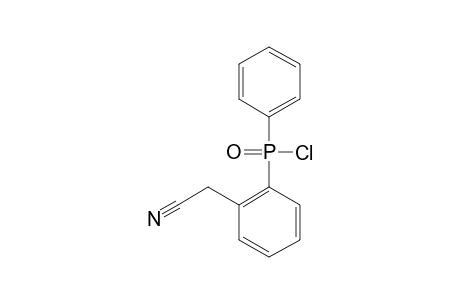 (2'-CYANOMETHYLPHENYL)-PHENYL-PHOSPHINIC-CHLORIDE