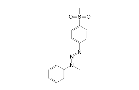 1-(4-METHYLSULFONYLPHENYL)-3-METHYL-3-PHENYLTRIAZINE