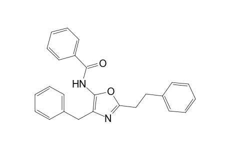2-(2-Phenylethyl)-4-benzyl-5-benzamidooxazole