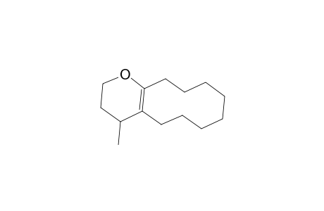 4-Methyl-3,4,5,6,7,8,9,10,11,12-decahydro-2H-cyclodeca[b]pyran