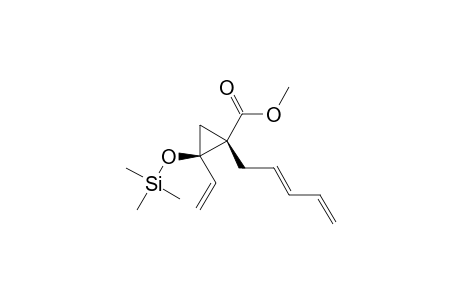 METHYL-1-(2,4-PENTADIENYL)-T-2-(TRIMETHYLSILYLOXY)-C-2-VINYL-R-1-CYCLOPROPANECARBOXYLATE