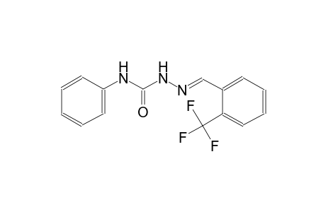 1-Phenyl-3-[(E)-[2-(trifluoromethyl)benzylidene]amino]urea