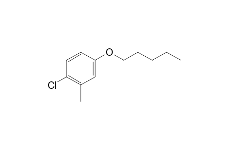 4-Chloro-3-methylphenyl pentyl ether