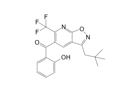 3-Neopentyl-5-salicyloyl-6-(trifluoromethyl)isoxazolo[5,4-b]pyridine