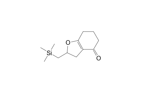 2-(trimethylsilylmethyl)-3,5,6,7-tetrahydro-2H-1-benzofuran-4-one