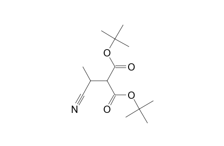 tert-Butyl 3-cyano-2-((tert-butyloxy)carbonyl)butyrate