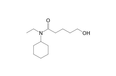 N-Ethyl-N-(5-hydroxyvaleryl)cyclohexylamine