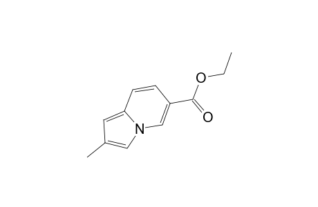6-Indolizinecarboxylic acid, 2-methyl-, ethyl ester