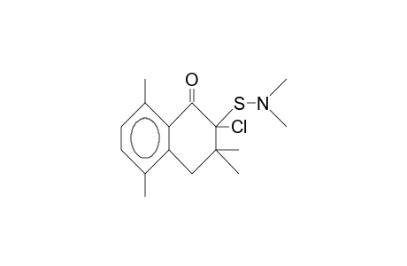 2-Naphthalenesulfenamide, 2-chloro-1,2,3,4-tetrahydro-N,N,3,3,5,8-hexamethyl-1-oxo-