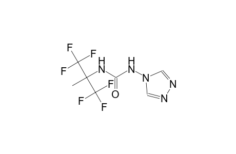 N-(4H-1,2,4-triazol-4-yl)-N'-[2,2,2-trifluoro-1-methyl-1-(trifluoromethyl)ethyl]urea