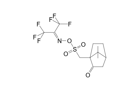 HEXAFLUOROACETONE, (L)-10-O-CAMPHORSULPHONYLOXIME