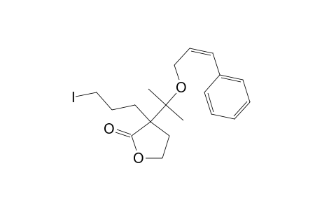 3-(3-Iodopropyl)-3-[5-(5-methyl-4-oxa-1-phenyl-1(Z)-hexenyl)]furan-2(2H)-one