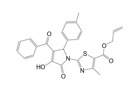 5-thiazolecarboxylic acid, 2-[3-benzoyl-2,5-dihydro-4-hydroxy-2-(4-methylphenyl)-5-oxo-1H-pyrrol-1-yl]-4-methyl-, 2-propenyl ester