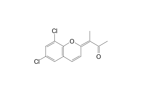 (E)-3-(6,8-dichloro-2H-chromen-2-ylidene)butan-2-one