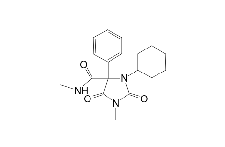 1-Cyclohexyl-3,5-dimethyl-5-phenylcarbamoylhydrantoin