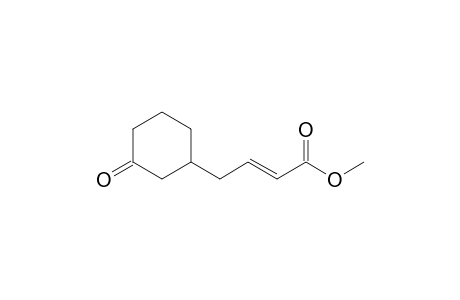 (E)-4-(3-ketocyclohexyl)but-2-enoic acid methyl ester
