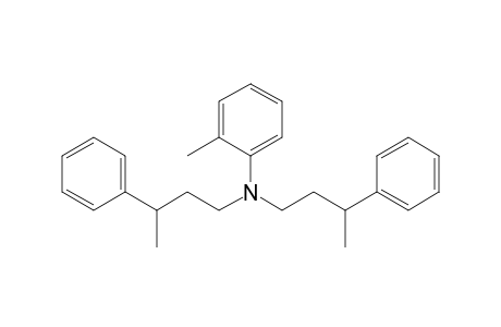 Bis-(3-phenylbutyl)-o-tolylamine