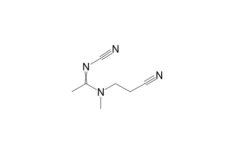 N'-cyana-N-(2-cyanoethyl)-N-methylacetamidine