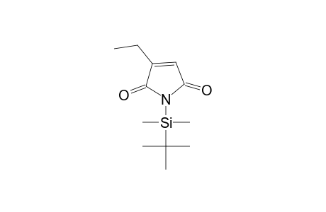 1-(tert-butyldimethylsilyl)-3-ethyl-1H-pyrrole-2,5-dione