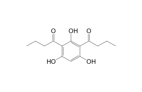 1-Butanone, 1,1'-(2,4,6-trihydroxy-m-phenylene)di-