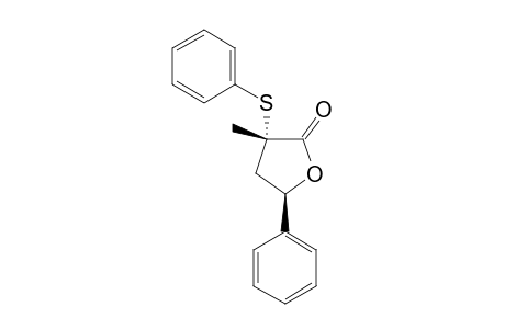 TRANS-DIHYDRO-3-METHYL-5-PHENYL-(PHENYLTHIO)-2(3H)-FURANONE;TRANS-2-METHYL-2-(PHENYLTHIO)-4-PHENYLBUTYROLACTONE