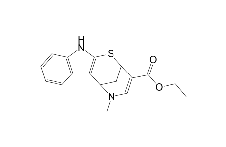 Ethyl 5-methyl-2,5,6,11-tetrahydro-2,6-methano[1,5]thiazocino[2,3-b]indole-3-carboxylate