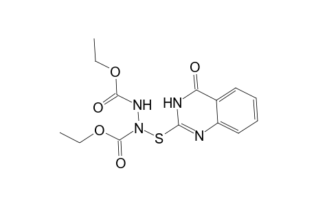 Diethyl [(3,4-dihydro-4-oxo-2-quinazolinyl)thio]bicarbamate
