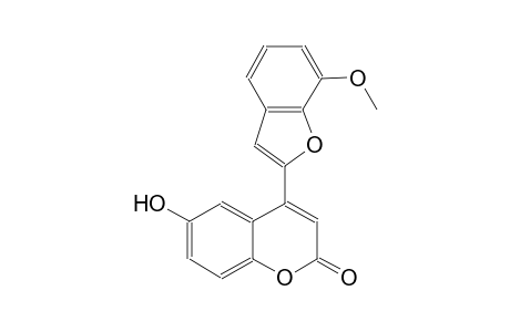2H-1-benzopyran-2-one, 6-hydroxy-4-(7-methoxy-2-benzofuranyl)-