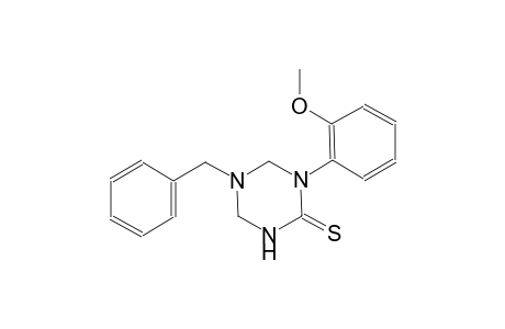 5-benzyl-1-(2-methoxyphenyl)tetrahydro-1,3,5-triazine-2(1H)-thione