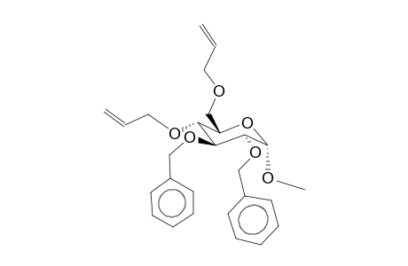 Methyl-2,3-di-O-benzyl-4,6-di-O-allyl-a-d-glucopyranoside