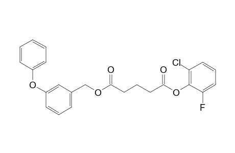 Glutaric acid, 2-chloro-6-fluorophenyl 3-phenoxybenzyl ester